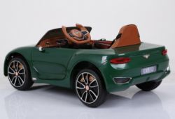 RIDE ON FULLY LICENCED BENTLEY CONTINENTAL 12V WITH PARENTAL REMOTE CONTROL - GREEN