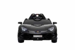 RIDE ON FULLY LICENCED LAMBORGHINI AVENTADOR SVJ HL328 WITH PARENTAL REMOTE CONTROL - BLACK