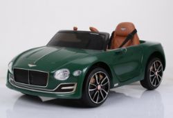 RIDE ON FULLY LICENCED BENTLEY CONTINENTAL 12V WITH PARENTAL REMOTE CONTROL - GREEN