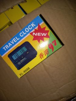 MINI TRAVEL CLOCKS APROX 200