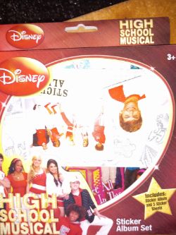 HIGH SCHOOL MUSICAL STICKERS APROX 25