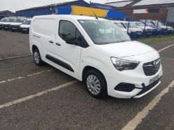 2020 70 VAUXHALL COMBO SPORTIVE LWB PANEL VAN - LWB - 77K MILES - AIR CON