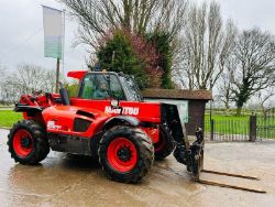 MANITOU MLT845-120 4WD TELEHANDLER *YEAR 2015* C/W PALLET TINES