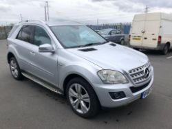 2010 MERCEDES ML300 CDI BLUE EFFICIENCY [204] SPORT 5DR TIP AUTO - 164K MILES - 2 KEYS PRESENT