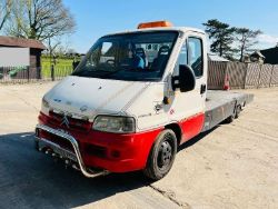CITROEN RELAY RECOVERY TRUCK *TAG AXLE* C/W REMOTE CONTROL WINCH