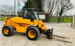JCB 520-50 FARM SPECIAL 4WD TELEHANDLER * AG SPEC * C/W PICK UP HITCH