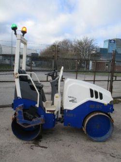 2013 HAMM HD10 VIBRATING ROLLER BOMAG BENFORD TEREX 100 RIDE ON DELIVERY 771 HRS
