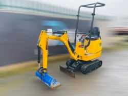 JCB 8008 CTS EXCAVATOR 2019 783 HOURS