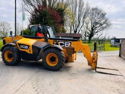JCB 535-140HI-VIZ 4WD TELEHANDLER * YEAR 2013 , 14 METER * C/W PALLET TINES