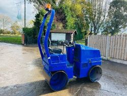 AMMANN DOUBLE DRUM ROLLER C/W ROLE BAR