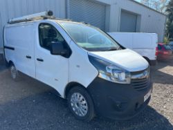 2016 16 VAUXHALL VIVARO PANEL VAN - EX BT - 70K MILES - ROOF RACK