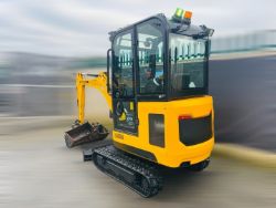 JCB 16C-1 EXCAVATOR 2021 510 HOURS QUICK HITCH & 3 BUCKETS