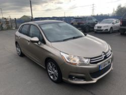 2014 CITROEN C4 1.6 HDI EXCLUSIVE AIRDREAM 5 DOOR HATCHBACK - 134,000 MILES - 1 KEY