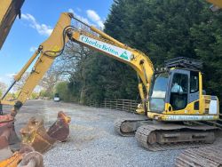 2011 KOMATSU PC130-8 13 TON TRACK MACHINE EXCAVATOR PC 130 DIGGER HYD HITCH