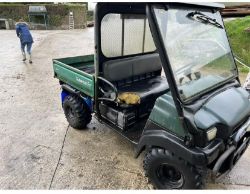 KAWASAKI DIESEL MULE 3010 4X4 - STARTS RUNS AND DRIVES