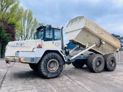 TEREX TA30 6X6 ARTICULATED DUMP TRUCK C/W REVERSE CAMERA