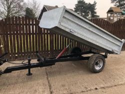 ** BRAND NEW SIROMER 2.5 TONE GALVANISED TIPPING TRAILER **