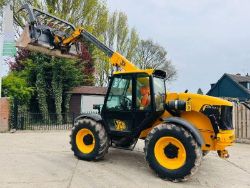 JCB 526S 4WD TELEHANDLER *AG-SPEC* C/W PUH, JCB GRAPPLE BUCKET & TINES