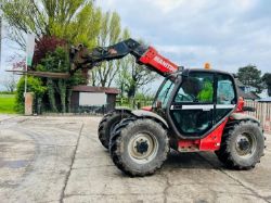 MANITOU MLT634-120LSU TURBO 4WD TELEHANDLER * AG-SPEC * C/W PICK UP HITCH