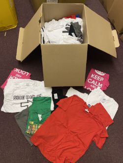 X107 GILDAN PRINTED YOUTH TSHIRTS MIXED