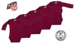 X10 100% ORGANIC COTTON PINK BABYGROW / BABY BODYVEST - 0-6 MONTHS - RRP £30