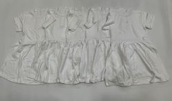 X48 WHITE BABY DRESSES FOR 3-4 YEARS 100% COTTON - RRP £240