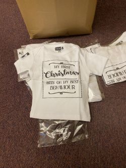 X130 BABY TSHIRTS - MY FIRST CHRISTMAS