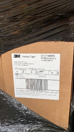 LOG ROLL OF 3M DOUBLE SIDED VENTURE TAPE 1422MM X 50M RRP £1200 SIGN MAKING,PRINTING,GRAPHICS,VINYL