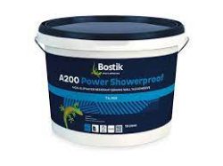 48X BOSTIK A200 POWER SHOWER PROOF 10LTR