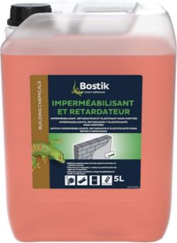 108 X BOSTIK WATERPROOFER AND RETARDER 5LTR JERRY CAN