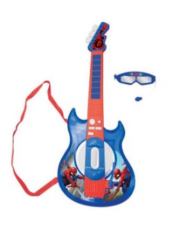 ELECTRIC GUITAR WITH LIGHT UP GLASSES -RRP £30