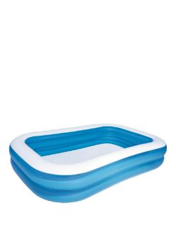 BLUE RECTANGULAR FAMILY POOL RRP £40