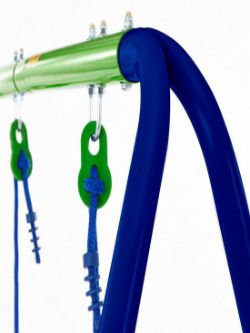 SWING, MONKEY BAR AND BUTTON RRP £80