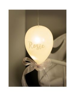 PERSONALISED LED GLASS BALLOON RRP £15