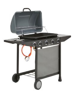 4 BURNER GAS BBQ WITH SIDE BURNER RRP £170