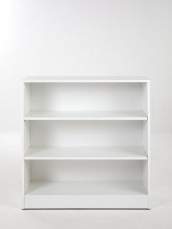 NEW METRO SMALL WIDE BOOKCASE RRP £35
