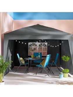 2.5 X 2.5M POP UP GAZEBO WITH 3 PIECE SI RRP £160