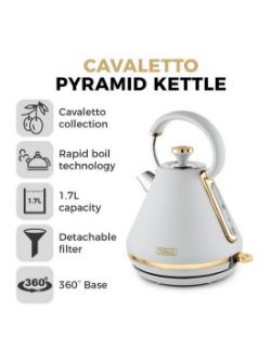 TOWER CAVALETTO 1.7L 3KW PYRAMID KETTLE- RRP £44