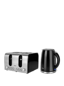 SWAN KETTLE & TOASTER 4 SLICE TWIN PACK- RRP £49