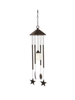 SUN, MOON AND STARS WINDCHIME AND LIGHT RRP £18