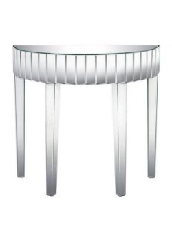 VEGAS OCCASIONAL HALF MOON CONSOLE TABLE RRP £139