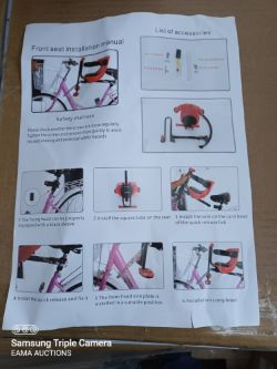 BOX 145 -1 CHILDS BICYCLE SEAT