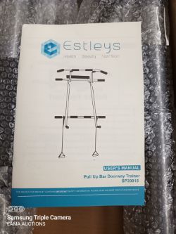 BOX 56 CONTAINING 1 PULL UP BAR DOORWAY TRAINER