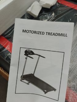 P36 - 7 X NEW MOTORIZED TREADMILLS