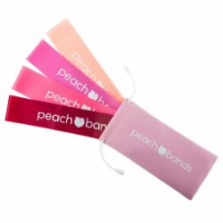 450 X PEACH BAND FITNESS RESISTANT WORKOUT BANDS JOBLOT