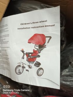 BOX 6 CHILD'S 3 WHEEL BIKE