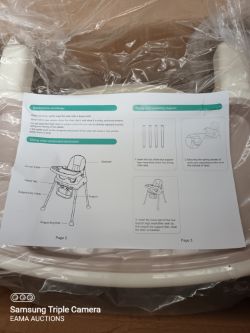 BOX 54 CONTAINING 1 CHILD'S HIGH/EATING CHAIR