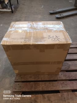 BOX 126 CONTAINING 7 LED CEILING LIGHTS. EACH LIGHT 6 BULBS