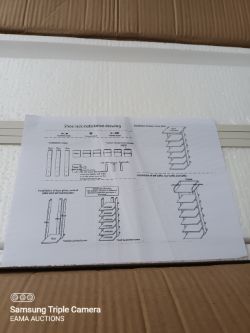 BOX 17 CONTAINING 1 WHITE SHOE RACK