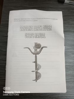 BOX 49 CONTAINING 1 BRAND NEW GASOLINE EARTH AUGER